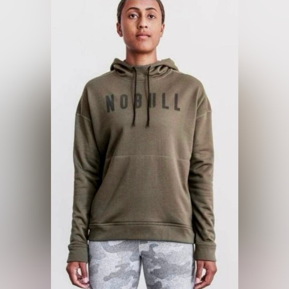 NO BULL DARK GREEN HOODIE- S-